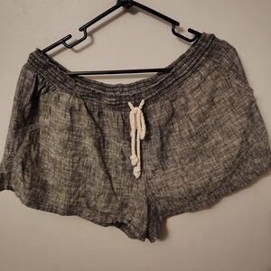 Mossimo Supply Co. Women's Size 2X High Waist Gray Shorts